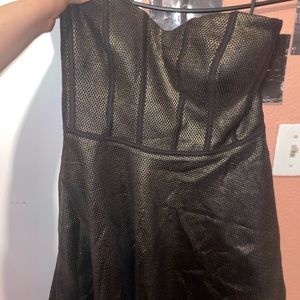 Bebe strapless dress